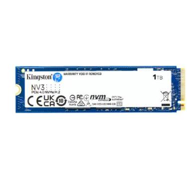 Imagem de SSD Kingston NV3 1 TB NVMe M.2 2280 Leitura 6000MBs Gravação 4000MBs S