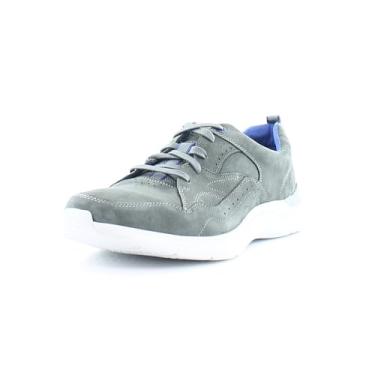 Imagem de Rockport Tênis masculino Total Motion Active Walk, Nobuck cinza aço, 9 Wide