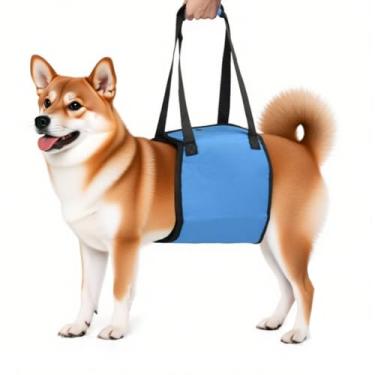 Imagem de Sling Para Pets,Sling De Suporte Para Cães Com Acolchoamento Macio - Cinto de Apoio Antiderrapante Para Caminhadas Reabilitação Aventuras Diárias