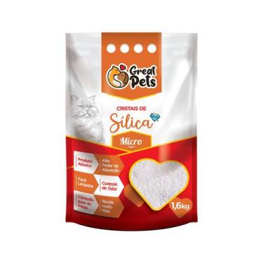 Imagem de Areia Silica Micro Higienica Great Pets 1,6Kg