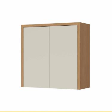 Imagem de Armario Aereo Condessa 2 Portas 80cm 100 MDF CRV-CRG Nesher