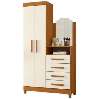 Imagem de Roupeiro Comoda Albatroz New Capri 04 Gvt E 02 Pts - 232.298