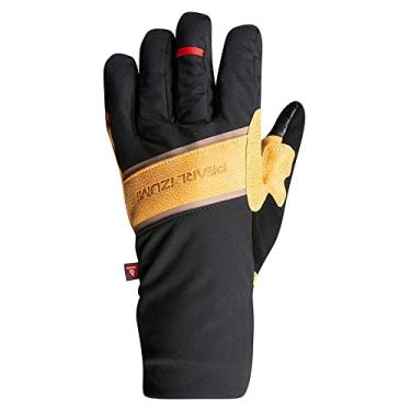 Imagem de Luva feminina de gel Amfib da Pearl lzumi, Black/Dark Tan, Medium