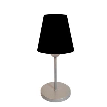 Imagem de Abajur Cabeceira Para Quarto Cone Vivare Md-2005 Cúpula em Tecido Cone - Bivolt