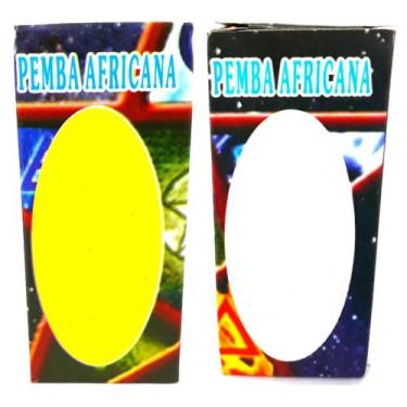 Imagem de Pemba Branca Amarela Para Ritual Espiritual Ponto Riscado Exu Umbanda 