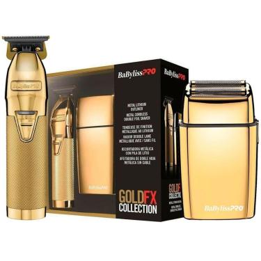 Imagem de Combo BaByliss PRO Gold FX Collection Barbeador + Máquina de Acabamento-Unissex