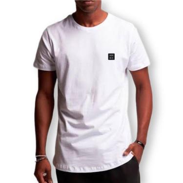 Imagem de Camiseta Básica Branca S1 Preto-Masculino