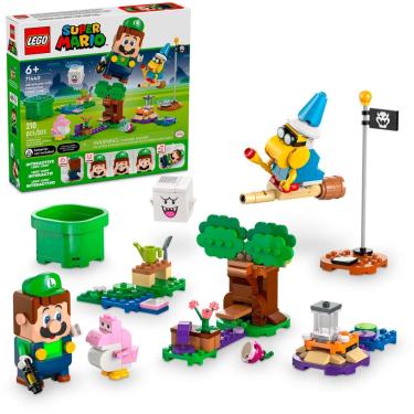 Imagem de Lego Super Mario Aventuras Interativa Luigi 71440 com 210pcs
