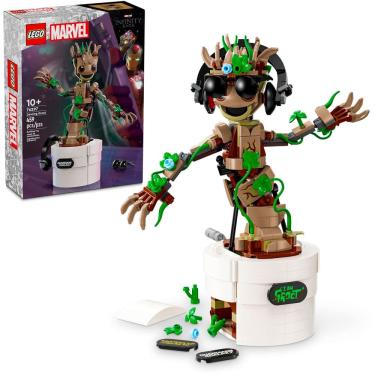 Imagem de Lego Super Heroes Groot Dançante 76297 com 459pcs