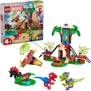 Imagem de Lego Spidey Batalha de Raptors Gobby no QG 11200 com 143pcs