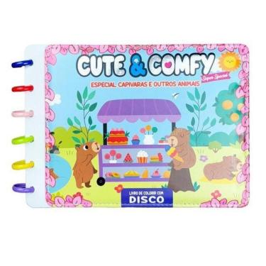Imagem de Cute & Comfy Super Special - Capivaras E Outros Animais - Encadernação Em Disco