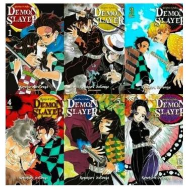 Imagem de Kit Demon Slayer Vol. 1 ao 6 - Panini