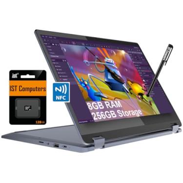 Imagem de Lenovo Laptop Chromebook Flex 3i 15.6 FHD Touchscreen 2 em 1 (Intel Pentium N6000, 8 GB de RAM, 256 GB de armazenamento (128 GB eMMC + cartão SD IST de 128 GB), caneta IST), estudante e escola,