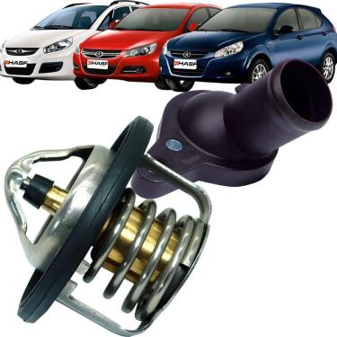 Imagem de Carcaça Com Válvula Termostática Jac J2 1.4 16V