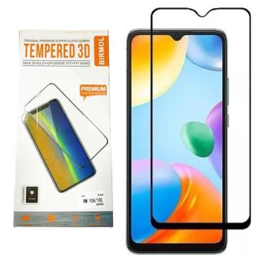 Imagem de Caixa Película Temperada Compatível Xiaomi Redmi 10A/10C - Tesla Store