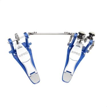 Imagem de Pedal De Bateria Duplo C Ibanez Pd Action Azul