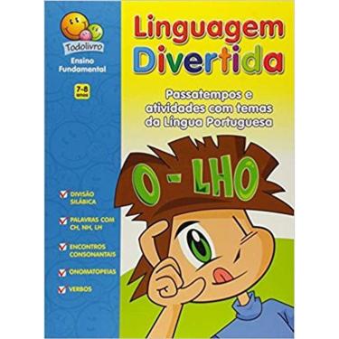 Imagem de Livro Linguagem Divertida Ensino Fundamental 7-8 Anos Verbos