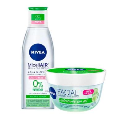 Imagem de NIVEA Micellair + Gel Fresh Kit - Água Micelar 7 em 1 + Hidratante, Ki