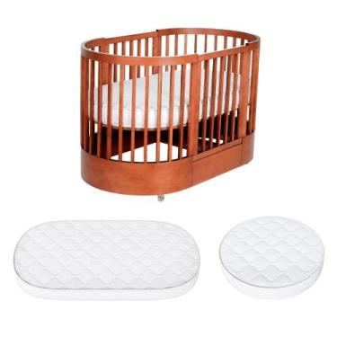 Imagem de Berço 3 em 1 Progressivo com Colchões Inclusos Wave Divicar CR40123 - 