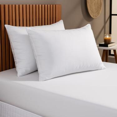 Imagem de Travesseiro Antialérgico 450g Macio Lavável Antiacaro Lavável Não Faz Barulho – Ideal para Enxoval, Hotéis e Uso Diário (4)