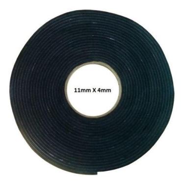 Imagem de Borracha Colante, Fita, Adesiva, Espuma, 11mm X 4mm - 10mts - Unespuma