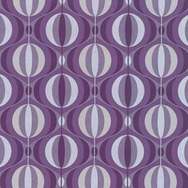 Imagem de Papel De Parede Geométrico Roxo 5M² - K&G Papel De Parede