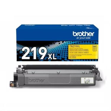 Imagem de Toner Brother Tn-219xl Tn219xl Amarelo Original Mfc-l3760cdw Hl-l3240cdw Dcp-l3560cdw 2.3k