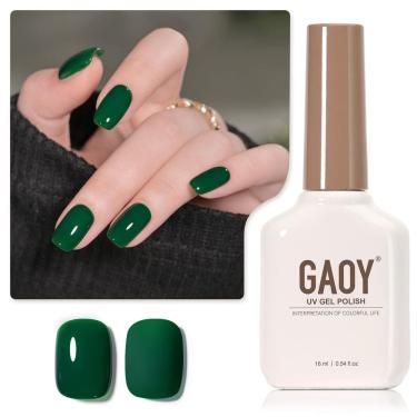 Imagem de Verniz de unhas em gel GAOY Green 16mL Soak Off UV Light 2477