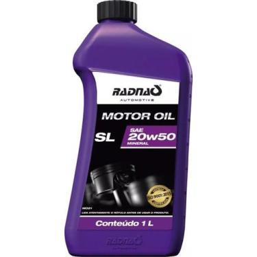 Imagem de ÓLEO MOTOR SL 20w50 MINERAL 1L RADNAQ