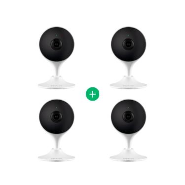 Imagem de Kit Câmera de Vídeo Wi-fi Intelbras IM3 C - 4 unidades