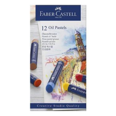 Imagem de Giz Pastel Oleoso Faber Castell Creative Studio 12 Cores - FABER CASTE