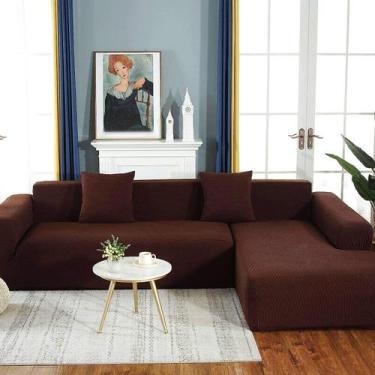 Imagem de Capa para poltrona modular tipo L com 2 peças - Lightbek Official Stor