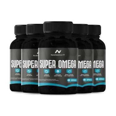 Imagem de Vitamina Ômega 3 Óleo de Peixe  Super Concentrado 1000mg - DHA 400mg E