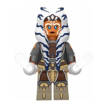 Imagem de Boneco Ahsoka Tano Mandalorian Blocos De Montar Star Wars