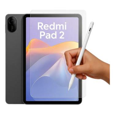 Imagem de Kit Pelicula Tablet Xiaomi Redmi Pad 2 + Caneta Stylus - OTEMU