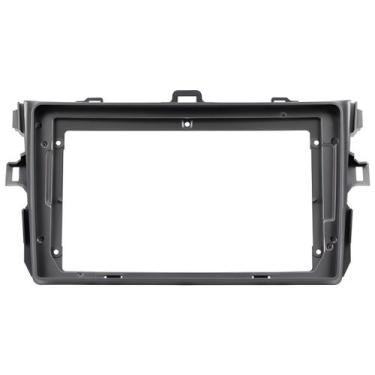 Imagem de Moldura 9 Polegadas Corolla 2008 à 2013 Grafite Painel Central Multimi