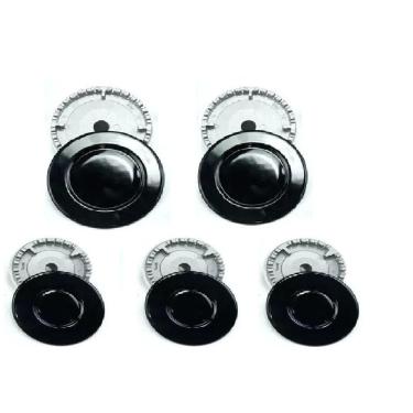 Imagem de Kit Queimador + Espalhador Para CookTop Electrolux 5 Bocas