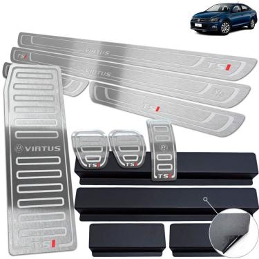 Imagem de Soleira Pedaleira Descanso Virtus Tsi 18 20 Prata BR Manual