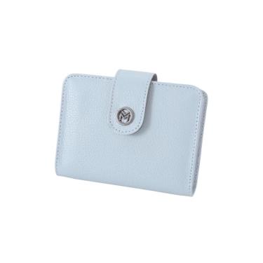 Imagem de Carteira Feminina Media Couro Mariart 236 Azul