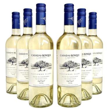 Imagem de Casas Del Bosque Collection Sauvignon Blanc  Kit Com 6 Garrafas  Ofert