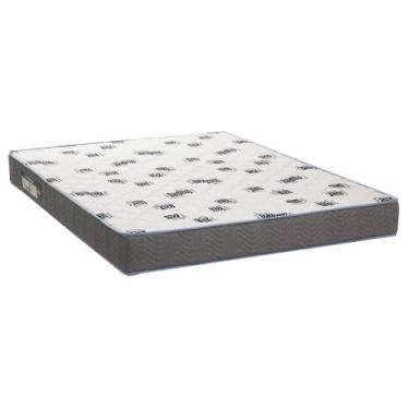 Imagem de Colchão Light Selado Casal D33 17x188x138 Ortobom Cor Branco com Preto