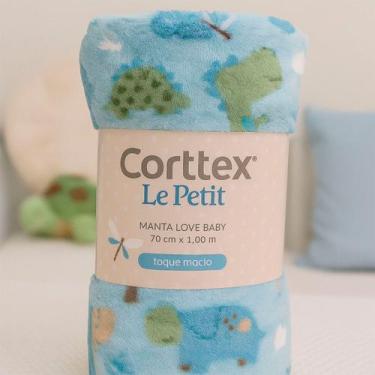 Imagem de Manta Bebê Love Baby Corttex Estampas Fofas Kids, Mundo Dino