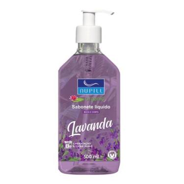 Imagem de Sabonete Líquido Mãos e Corpo Lavanda Nupill 500ml