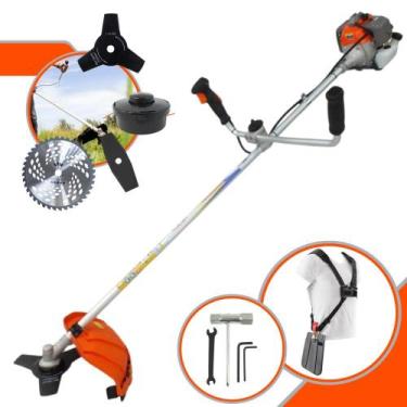 Imagem de Roçadeira Aparador de Grama Vulcan VR330P À Gasolina 2T 33cc 1,2HP de 