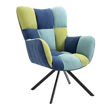 Imagem de Cadeiras de secretária de escritório cadeira de escritório ergonómica cadeira de secretária giratória com elevação cadeira de computador de altura ajustável com apoio de braços cadeiras executivas