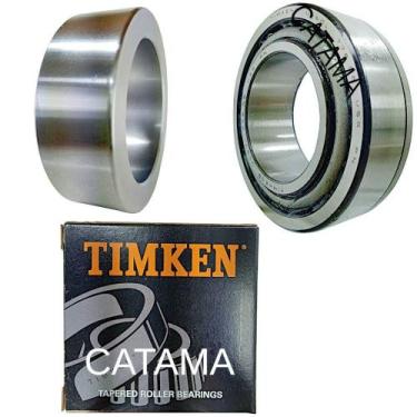 Imagem de Kit Rolamento Com Anel De Trava (Largo) Semi Eixo Traseiro F1000 Silve