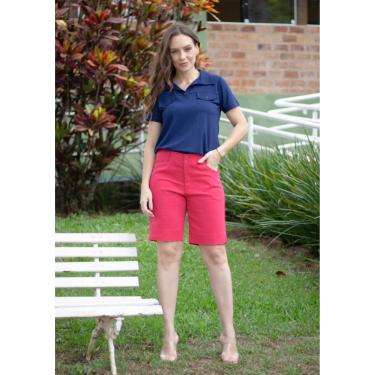 Imagem de Shorts Pau a Pique Anarruga Vermelho