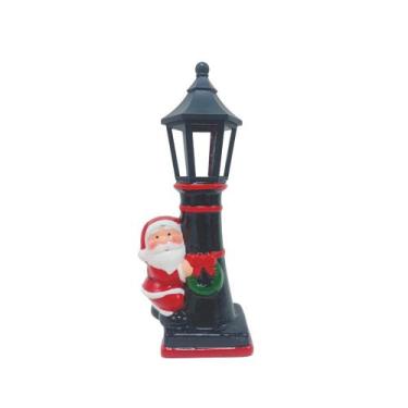 Imagem de Farol Guirlanda Papai Noel 9x6x22cm - Wincy Natal