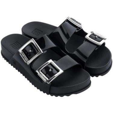 Imagem de Sandália Zaxy Partner Fivelas Feminina Papete Slide-Feminino