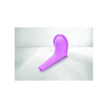 Imagem de Urinol Feminino de Silicone – Funil Urinário Portátil, Lavável e Higiênico para Fazer Xixi em Pé